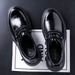2025 New Men's Leather High-End Business Formal Top Layer Cowhide Derby Shoes British Style Trend_voghion.com