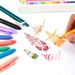 S686 10-Color Retractable Gel Pens Set - 0.5mm Fine Tip, Quick-Dry Ink For Note Taking, Journaling, Drawing & School Supplies (Assorted Colors)_voghion.com