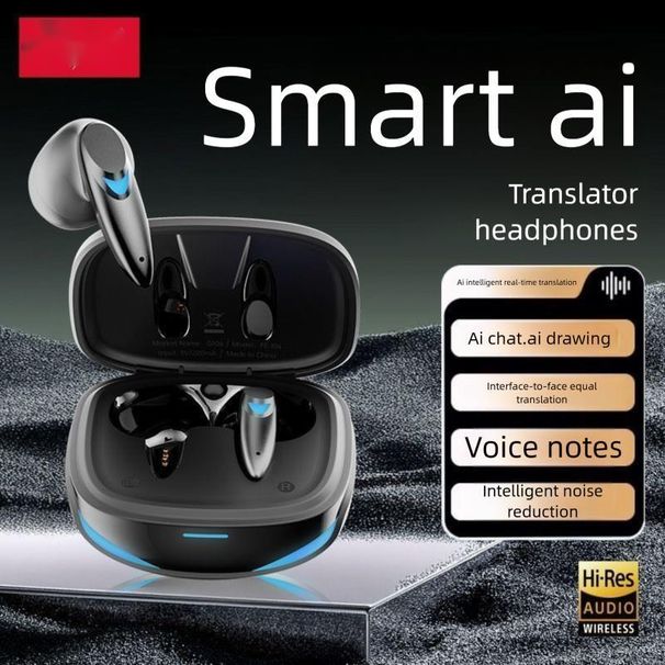 Colorful I04ai With Simultaneous Translation, Wireless Semi-In-Ear, Ultra-Long Battery Life, Noise Cancelling Earphones_voghion.com