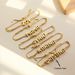 1pc Personalized 3D Bubble Name Adjustable Sliding Letter Bracelet, Suitable For Women's Daily Wear, Ideal Gift For Valentine's Day, Mother's Day, Ann_voghion.com