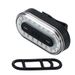 Fahrradlicht Rücklicht Mountainbike-Fahrlicht Warnlicht USB-Aufladung Nachtfahrlicht Fahrradzubehör Ausrüstung Farbiges Licht_voghion.com