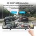 Avtomobilski DVR 12-palčna kamera DashCam Stream Media vzvratno ogledalo 2K nočni vid video snemalnik samodejni registrator 1080P kamera za vzvratni pogled_voghion.com