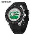 Men's Digital Analog Sports Watch With Multifunction, Waterproof, Stopwatch, Alarm, And Backlight For Outdoor Activities Waterproof Watch For Men_voghion.com