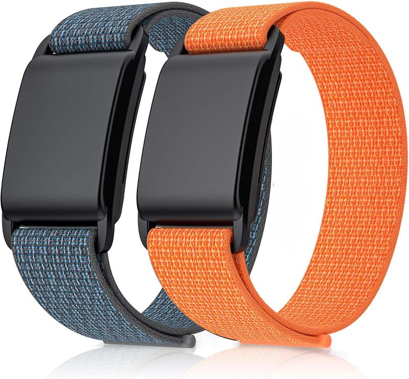 Confezione da 2 cinturini Sport Loop compatibili con uomo e donna, con custodia protettiva, in nylon morbido, traspirante e regolabile._voghion.com