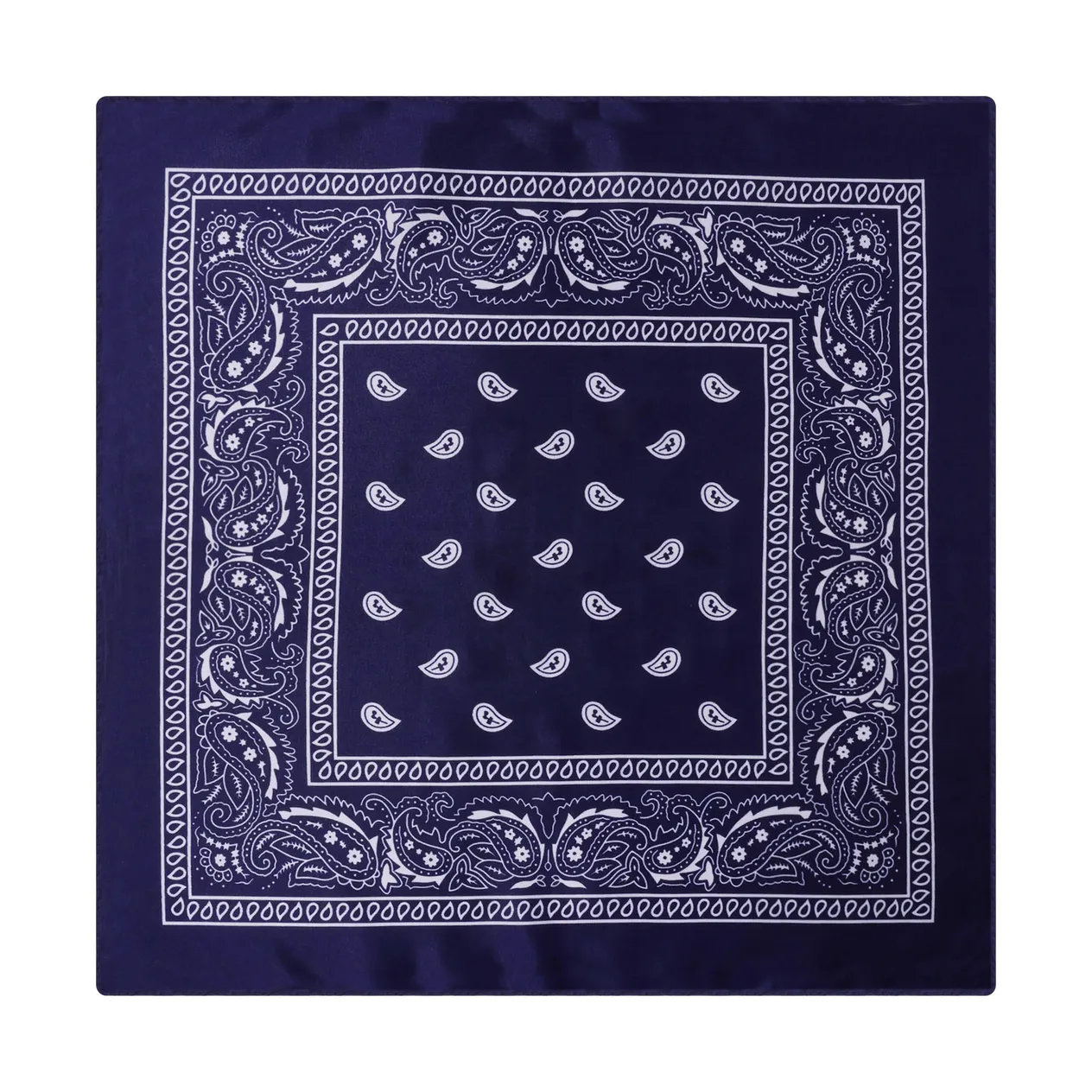 polyester paisley cashew flower square scarf hip hop outdoor cycling spot wholesale bandana headscarf_voghion.com