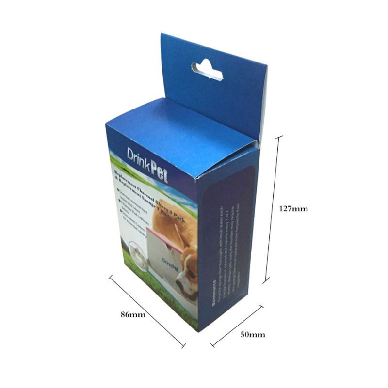 Dispensador de agua para mascotas Corner Style con filtro de carbón activado de cáscara de coco avanzado y algodón protector 4+2_voghion.com