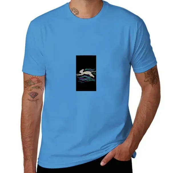 Cat Wind Magic in the Dark T-paita pojille kesän hikihousut miesten vaatteet_voghion.com