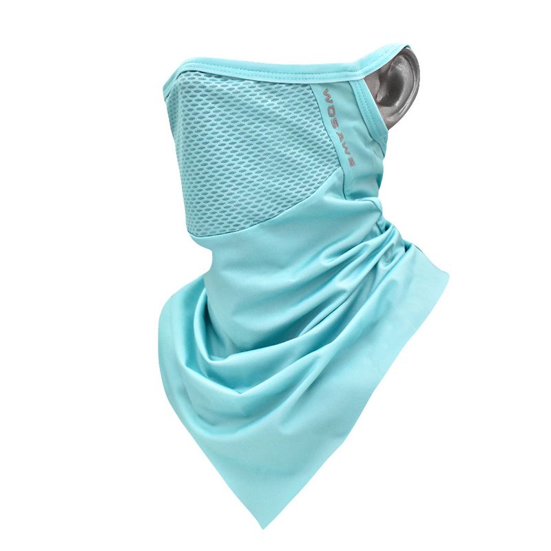 Cycling Clothing & Accessories mountain cycling ice silk face towel sun protection outdoor sports breathable triangle face towel cycling mask_voghion.com