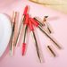Lip Liner Double Headed Lipstick Lip Liner Two In One Multi Color Matte Long Lasting Lip Plumping Non Fading Hook Liner Pen_voghion.com