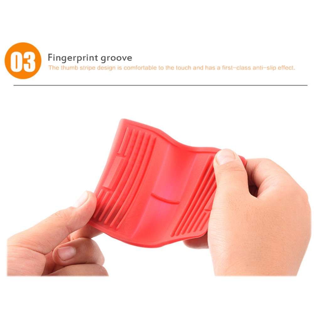 3er-Set Silikon-Ofenhandschuhe mit Hitzeisolierung, Topflappen, Topfgriffen und Anti-Heiß-Topfclips – Küchenhelfer und Zubehör_voghion.com