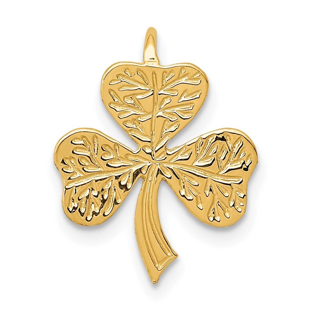 14k Shamrock Chain Slide_voghion.com