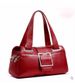 Borsa per bagagli di nuova tendenza estiva 2024 Borsa per cuscino in colore puro Borsa da donna con cuciture in pelle_voghion.com