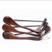 Percha de madera maciza para trajes de alta gama, para almacenamiento en el hogar, para hoteles, con hombros anchos y gruesos._voghion.com