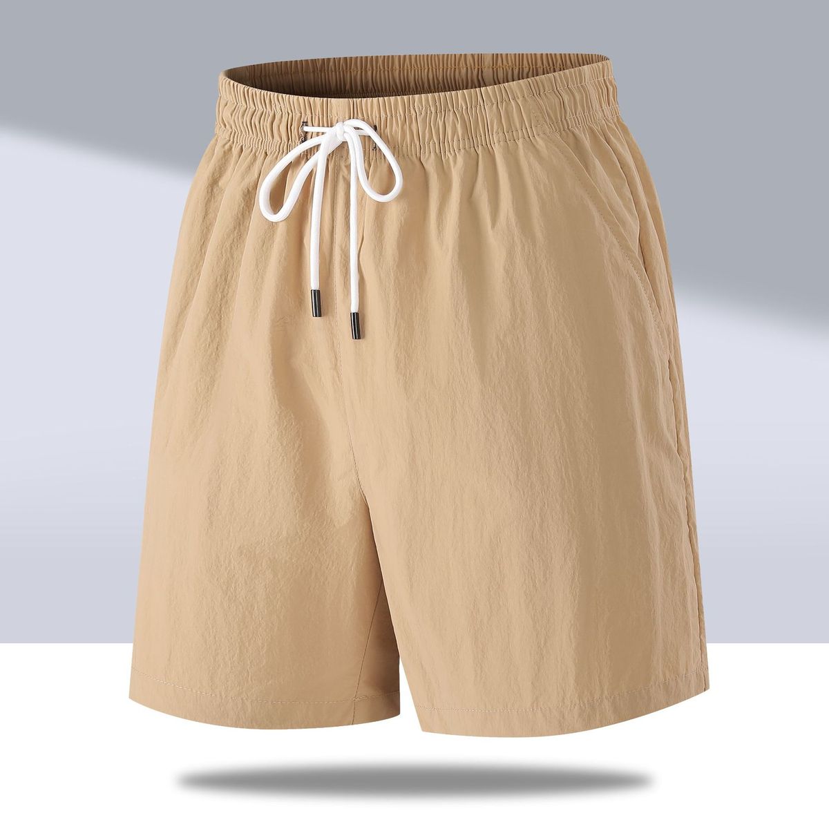 Herrenbekleidung Shorts Sommerstil Trend Coole dünne Shorts Herren große Größe gerade Hose_voghion.com