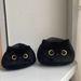 Adorable peluche de gato negro: almohada suave y abrazable (un regalo ideal para amantes de los gatos, ideal para Navidad o cumpleaños)._voghion.com