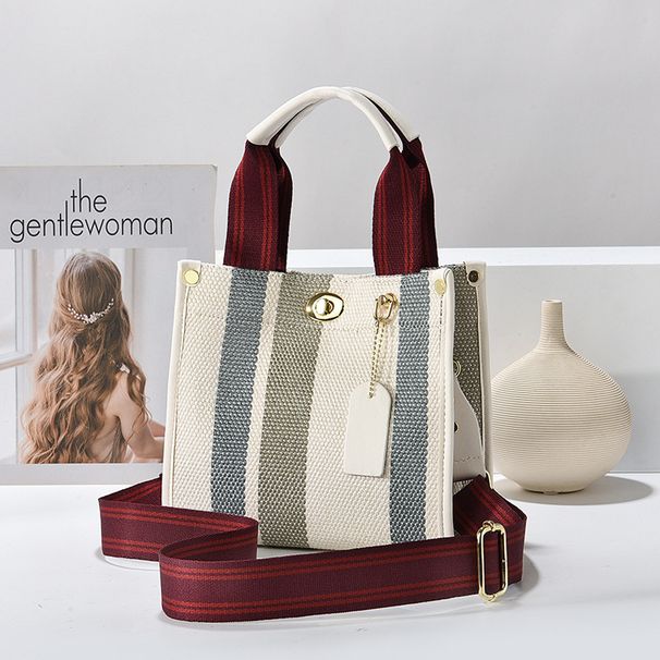 Große kapazität taschen mode leinwand einfache vielseitig einzigen schulter frauen tasche hand_voghion.com