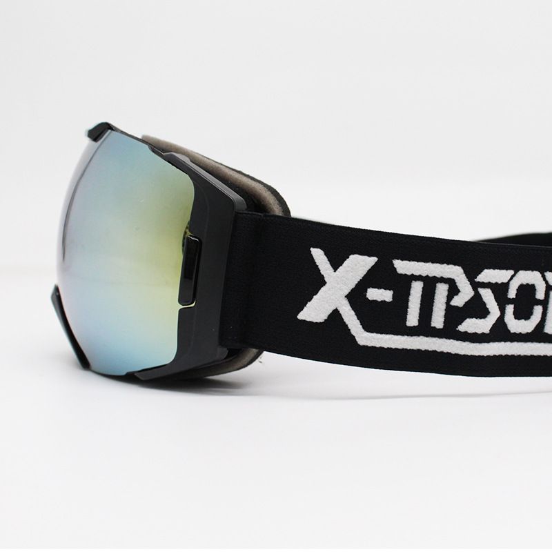 with soft half frame design, replaceable lenses, light and thin anti fog large spherical surface. Ski goggles_voghion.com