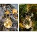 Lot de 5 guirlandes lumineuses transparentes à LED pour sapin de Noël, luminaire décoratif d'intérieur, idéal pour le Nouvel An ou Noël_voghion.com