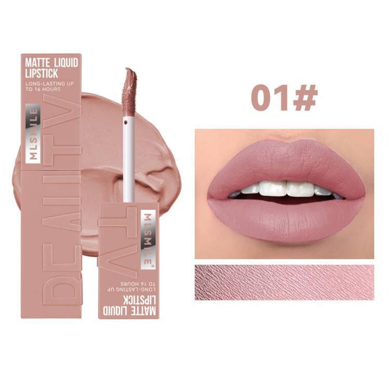 Matte Matte Liquid Lipstick, Non Stick Cup Velvet Lip Gloss, Non Fading Lip Gloss_voghion.com