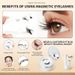2er-Set magnetische falsche Wimpern – ohne Kleber, natürlicher Nude-Look mit Nerzhaar (Internet-Promi-Stil, wiederverwendbar)_voghion.com