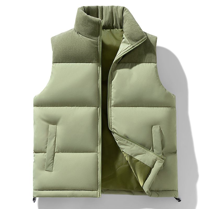 Men's & Women's Lightweight Quilted Vest Jacket - Warm Polyester Puffer Sleeveless Coat For Casual Outdoor Wear_voghion.com
