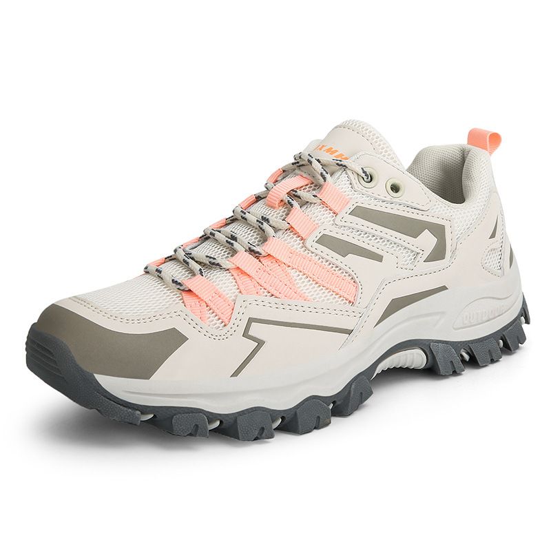 Plus Size Couple Casual Hiking Mesh Camping Trail Running Women Outdoor Sports Shoes_voghion.com