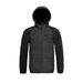 Men's Clothing 25 New Winter Men's Long Strip Logo Detachable Hooded Spliced Sleeves Popular Cotton Coat_voghion.com