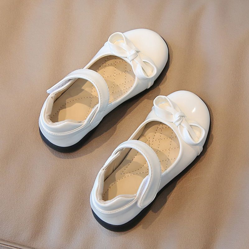 Pantofi sport din piele pentru copii, stil universitar, pentru mame și copii, pantofi sport alb-negru pentru fete, toamna 2024, pantofi noi pentru copii, en-gros_voghion.com