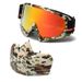 Nouveau type de lunettes de ski de montagne antibrouillard renforcées par film enduit, lunettes anti UV pour sports de plein air_voghion.com