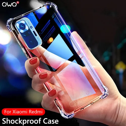 Stötsäkert fodral för Poco M3 Pro X3 nfc Xiaomi Redmi Note 10 Lite 9S 8 7 6 5 Pro 5A 6A 7A 8A 9A på Mi 9T 10T Pro 11 Ultra_voghion.com