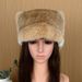 Cute Versatile Protection Full Rabbit Duckbill For Women Autumn Winter Warm Fur Hat Thickened Cat Ear Padded_voghion.com