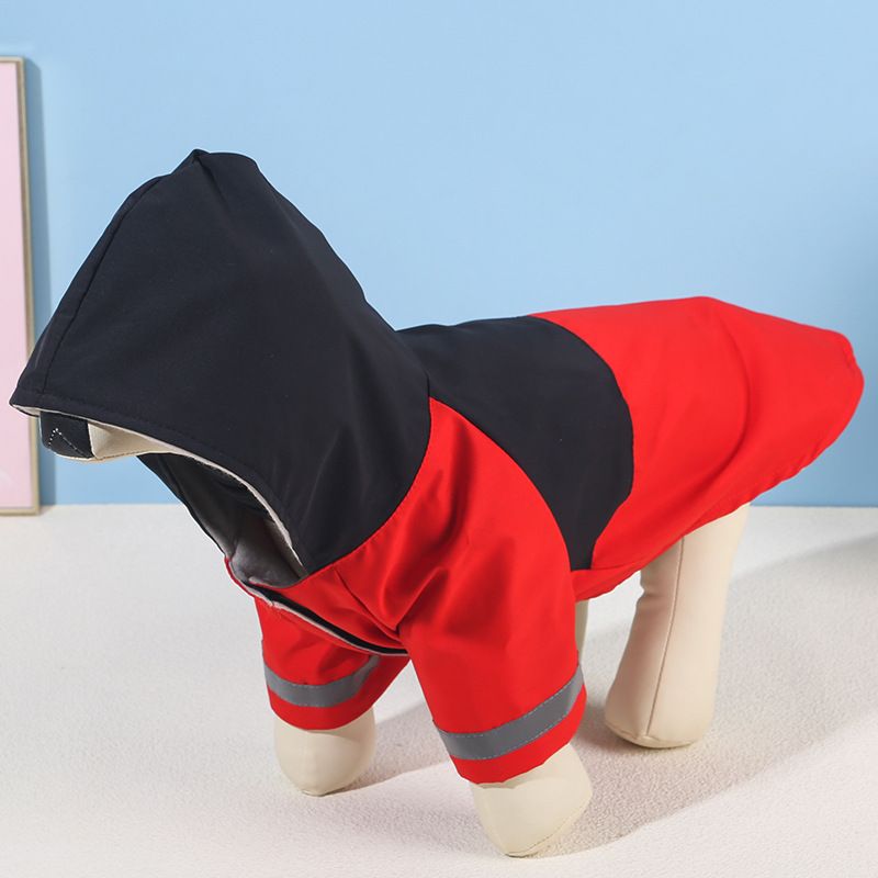 Felpa riflettente per cani di piccola taglia, a due zampe, per autunno e inverno, calda, per vestiti Bichon Schnauzer_voghion.com