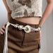 Cintura da donna intrecciata con catena decorativa in corda etnica per abiti bohémien_voghion.com