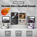 Console di gioco portatile - 30 emulatori, processore quad-core, GPU dual-core, archiviazione di grande capacità, batteria al litio di grande capacità da 7 ore_voghion.com