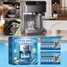 Jue-Fish Coffee Machine Cleaning Effervescent Tablet, Clean Coffee Machine Filter Dirt Maintenance Cleaning_voghion.com