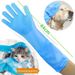 Silicone Gloves For Bathing Animals By PawParty Store_voghion.com