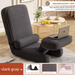 Multifunctional Lazy Sofa Tatami Ergonomic Folding Bedroom Balcony Style Backrest Chair_voghion.com