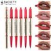 Lip Liner Double Headed Lipstick Lip Liner Two In One Multi Color Matte Long Lasting Lip Plumping Non Fading Hook Liner Pen_voghion.com