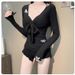 One-Piece Swimsuit For Women, High-End Feel, Tummy Control, Slimming, Conservative Long Sleeve, Sun Protection,_voghion.com