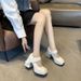 Women's Shoes Mary Jane high heels women's buckle spring and summer new retro square head women's shoes large size thick heel single shoes_voghion.com