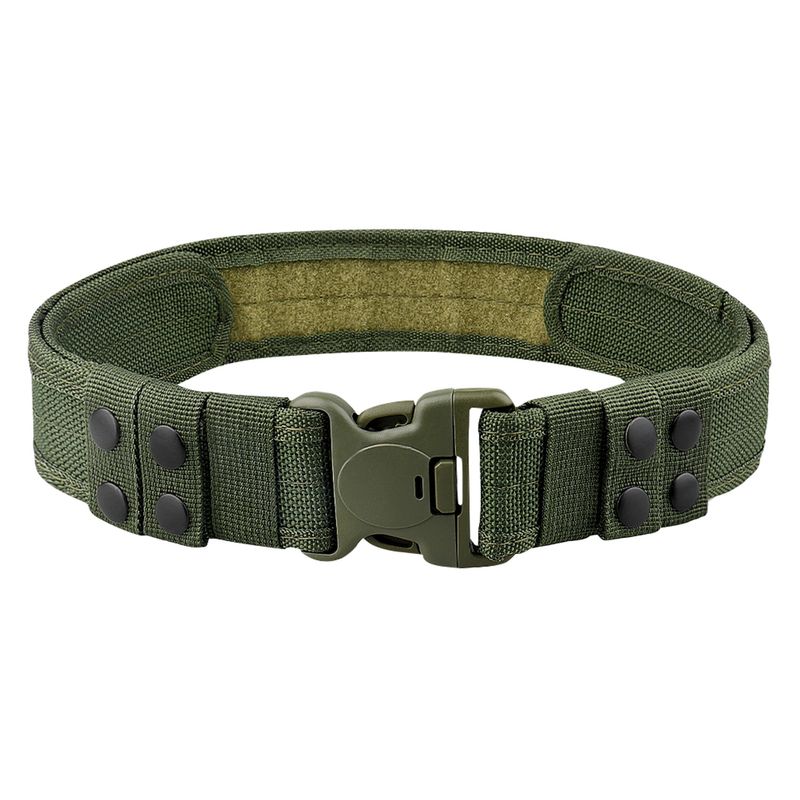 HOT 1pc Schnellspanner Taktesch Männer - Arméi Stil Kampfgürtel fir Outdooraktivitéiten a Fëscherei_voghion.com