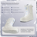 Lanke Schneeschuhe Outdoor-Skiausrüstung Herren und Damen Snowboardschuhe Wasserdicht Warm Flach Blumenmuster Skating_voghion.com