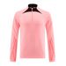 Half zip long sleeved football training suit for children's autumn winter football, adult running and sports casual wear_voghion.com