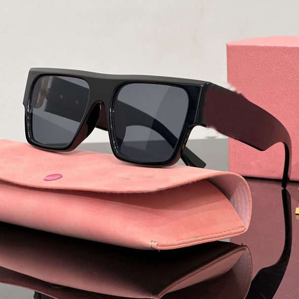 Unisex brýle s velkým rámem, módní trendy, mladistvé sluneční brýle v evropském a korejském stylu_voghion.com