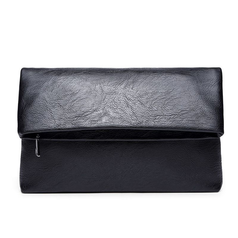 Nuevo bolso plegable de moda para hombre, bolso de ocio de negocios, bolso de tendencia, bolso de mano de versión coreana para hombre_voghion.com