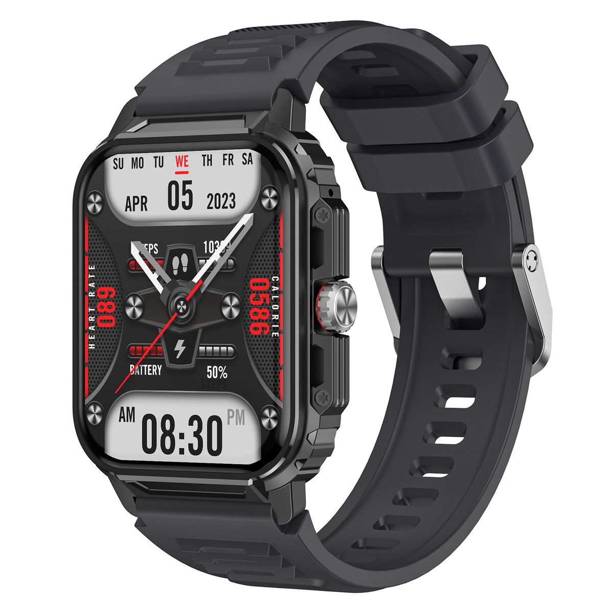 23 Nuovo orologio intelligente Y1 Cross Border Bluetooth con chiamata, per attività all'aperto, frequenza cardiaca, pressione sanguigna, promemoria informazioni sull'ossigeno nel sangue_voghion.com