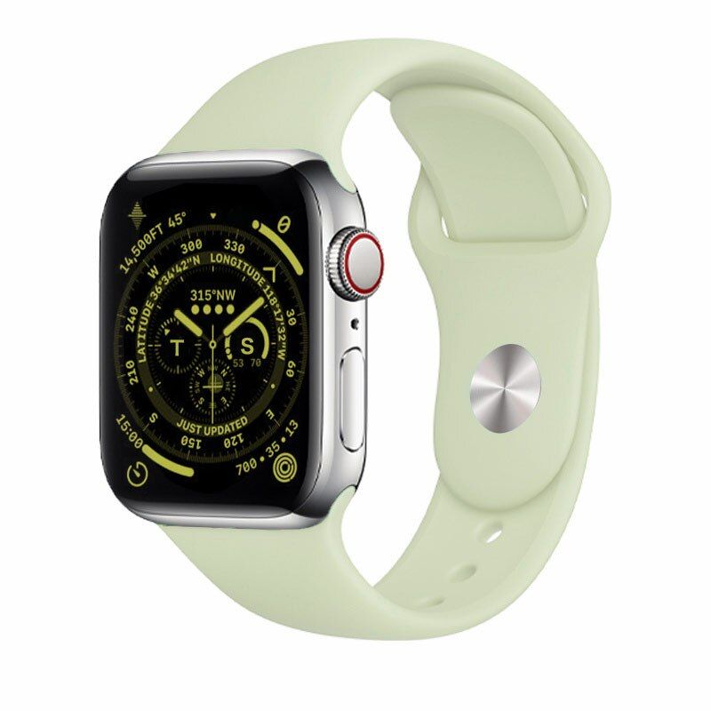Silicone Strap For Apple Watch Band 45mm 44mm 49mm 41mm 42mm 40mm 38mm 44 45 mm bracelet iwatch Ultra series se 3 4 5 6 7 8 band_voghion.com