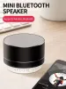 A10 Kablosuz Bluetooth Hoparlör Küçük Çelik Tabanca Subwoofer Taşınabilir Mini Hediye Kartı U Disk TF Dış Mekan HD Mikrofon Stereo Ses_voghion.com