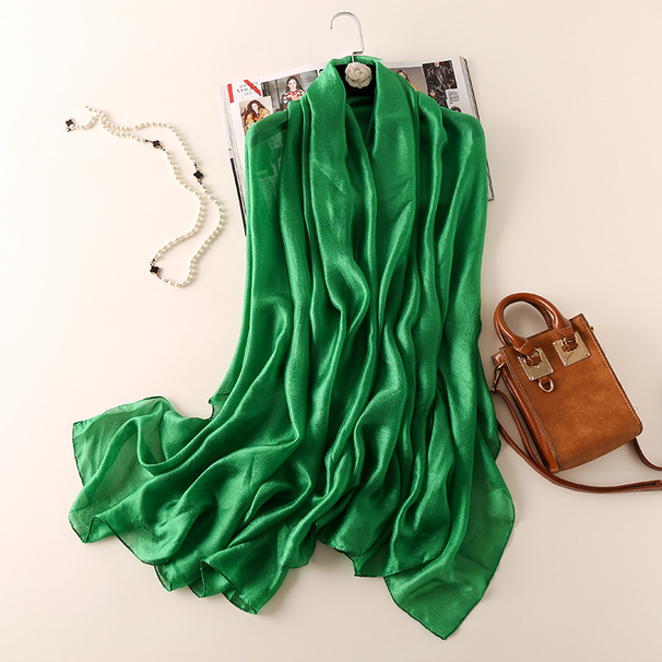 VOOTHOST 180*90cm Marchio di moda Design Spiaggia Morbida seta Sciarpe Donna Scialle Donna Foulard Signore Avvolgere Bandana Muffler Musulmano VB128_voghion.com