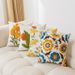 Modern Minimalist Throw Pillow Cover Set – 45x45cm Decorative Boho Floral Cushion Case For Sofa & Living Room_voghion.com